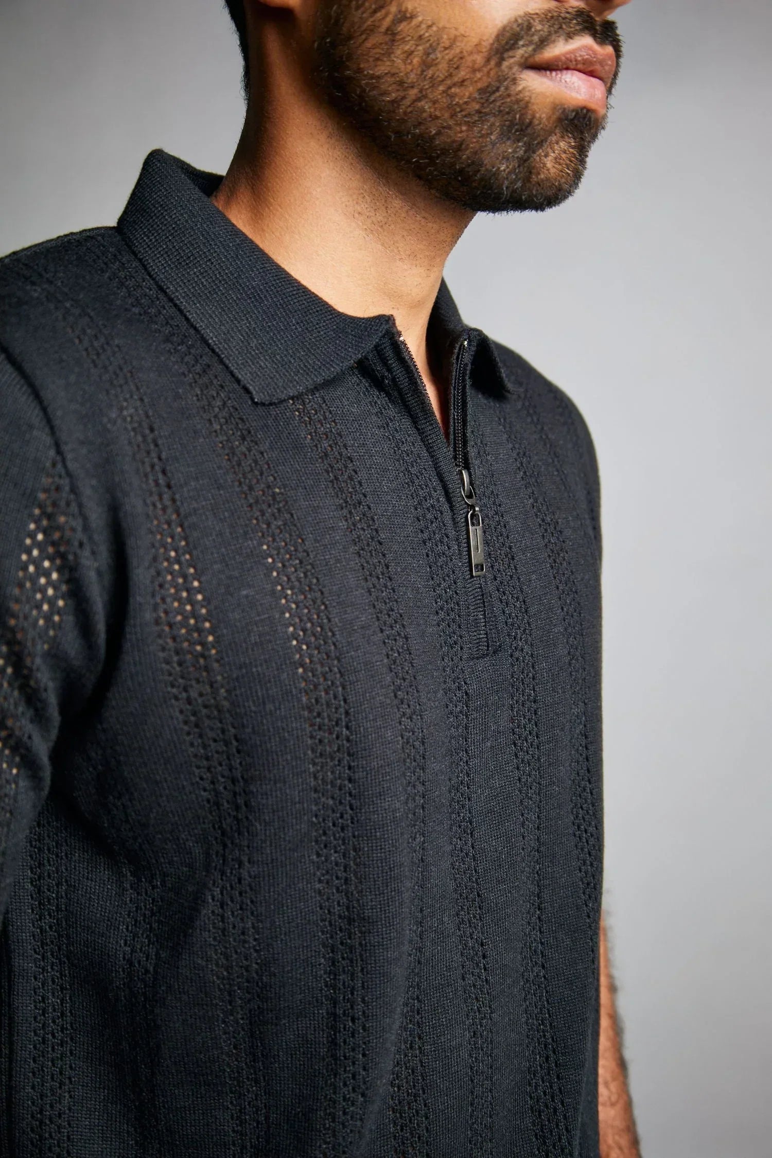 Polo Amalfi en hilado Turín calado